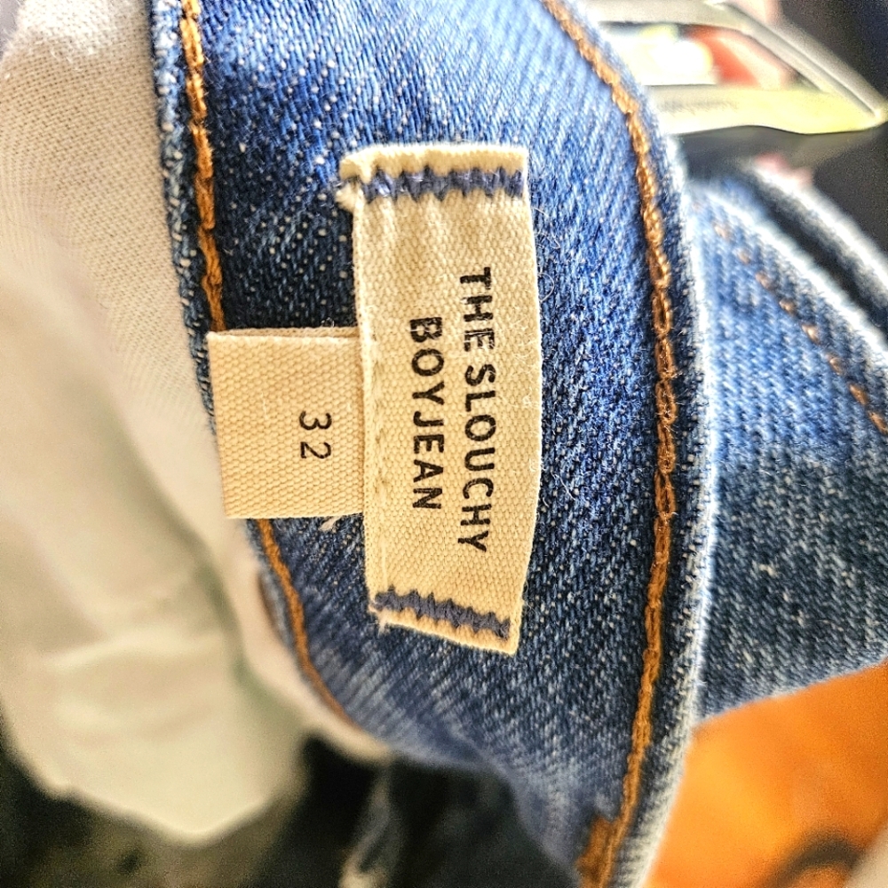 Madewell Slouchy Boyfriend Blue Jeans